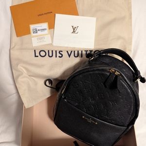 Louis Vuitton Empreinte Noir Sorbonne Backpack
